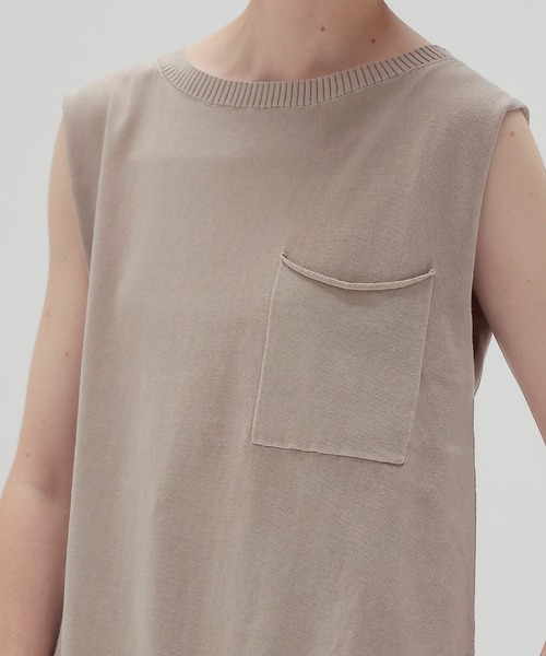 ニット セーター stone wash knit tank(ストーンウォッシュニットタンク) レディース stone wash knit tank(ストーンウォッシュニットタンク)（ニット