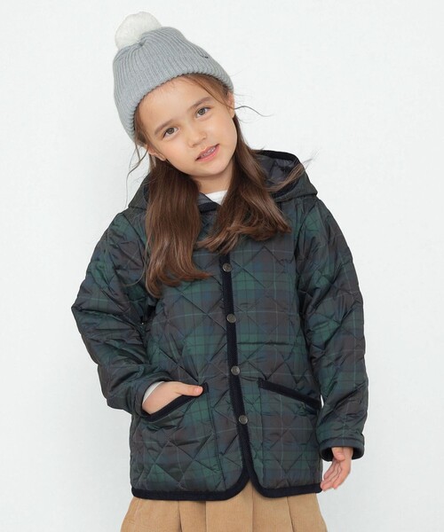 SHIPS（シップス）の「SHIPS KIDS:ポンポン ニット ワッチ（ニットキャップ/ビーニー・キッズ・ライトグレー/ライトブルー・MEDIUM/SMALL）」の6枚目の写真