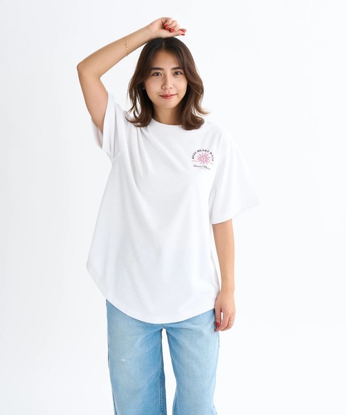 sudotablet hotel レディースTシャツ　半袖　夏服　バックプリント 2023夏服 Tシャツ レディース 半袖 春 カジュアル おしゃれ