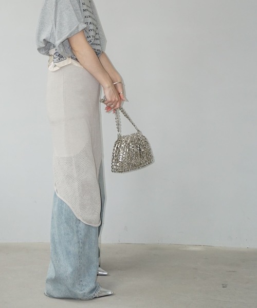 chuclla（チュクラ）の「メタルビーズ ショルダーバッグ cha25a005（ショルダーバッグ・レディース・シルバー・FREE）」の8枚目の写真