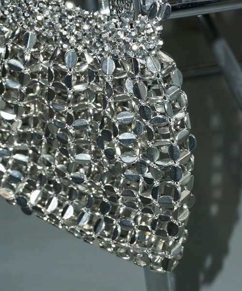 chuclla（チュクラ）の「メタルビーズ ショルダーバッグ cha25a005（ショルダーバッグ・レディース・シルバー・FREE）」の22枚目の写真