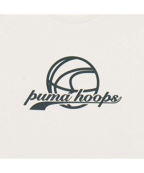 PUMA(プーマ)の「PUMA プーマ メンズ バスケットボール HOOPS グラフィック 半袖 Tシャツ(Tシャツ/カットソー・メンズ・オフホワイト・XX-LARGE/X-LARGE/SMALL/MEDIUM/LARGE)」の6枚目の写真