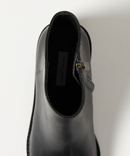 UNITED ARROWS（ユナイテッドアローズ）の「レザー ショートブーツ（ブーツ・レディース・ブラック・38/35/36/37/35h/36h/37h）」の13枚目の写真