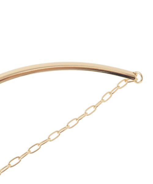 earth music&ecology（アースミュージックアンドエコロジー）の「レイヤードチョーカー（チョーカー・レディース・シルバー/ゴールド・FREE）」の7枚目の写真