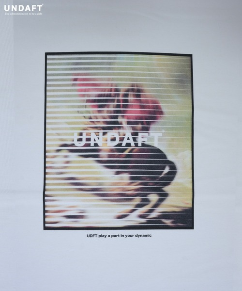 BASIS(ベイシス)の「UNDAFT NAPOロゴTシャツ(Tシャツ/カットソー・メンズ・ホワイト・MEDIUM/LARGE/X-LARGE)」の2枚目の写真