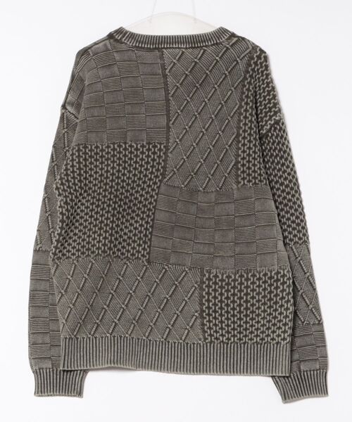 チチカカ（チチカカ）の「ストーンウォッシュクルーニット（ニット/セーター・メンズ・カーキ/ブラック・FREE）」の14枚目の写真