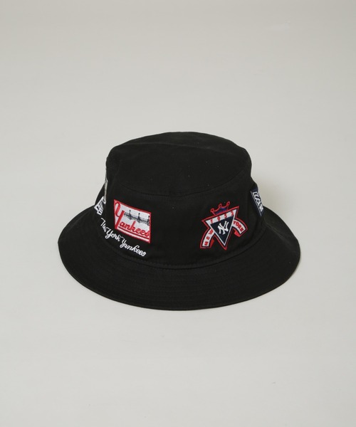 NEW ERA（ニューエラ）の「NEW ERA(R)/別注NY Logo Allover MLB HAT（ハット・メンズ・ブラック・M/L/L/XL）」の4枚目の写真