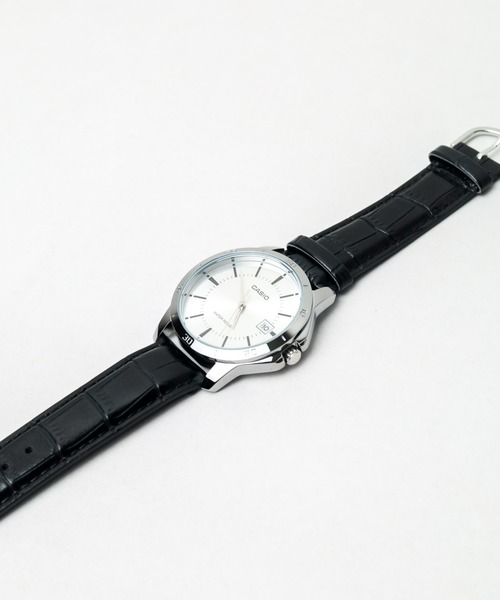 CASIO(カシオ)の「【60】【ITN】【CASIO】STANDARD SIMPLE CLASSIC LEATHER(アナログ腕時計・メンズ・シルバー/ブラック/ブラック系その他/ブルー/ブラック系その他2・FREE)」の5枚目の写真