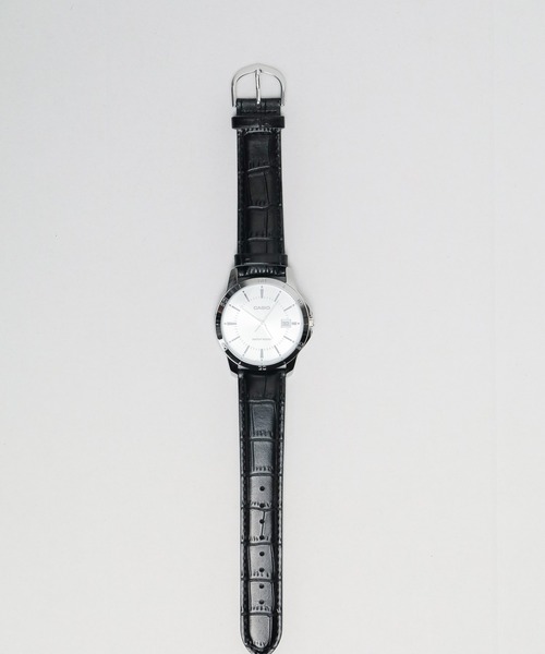 CASIO(カシオ)の「【60】【ITN】【CASIO】STANDARD SIMPLE CLASSIC LEATHER(アナログ腕時計・メンズ・シルバー/ブラック/ブラック系その他/ブルー/ブラック系その他2・FREE)」の9枚目の写真