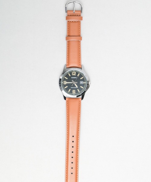 CASIO(カシオ)の「【60】【ITN】【CASIO】STANDARD SIMPLE CLASSIC LEATHER(アナログ腕時計・メンズ・シルバー/ブラック/ブラック系その他/ブルー/ブラック系その他2・FREE)」の7枚目の写真