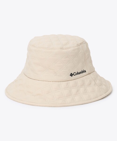 Columbia（コロンビア）の「Columbia／ラビリンススパイアー キルティド バケット UVカット／コロンビア（ハット・レディース・ブラック/ベージュ/アイボリー・S/M/L/XL）」の2枚目の写真