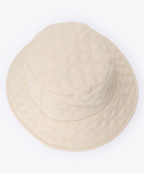 Columbia（コロンビア）の「Columbia／ラビリンススパイアー キルティド バケット UVカット／コロンビア（ハット・レディース・ブラック/ベージュ/アイボリー・S/M/L/XL）」の9枚目の写真