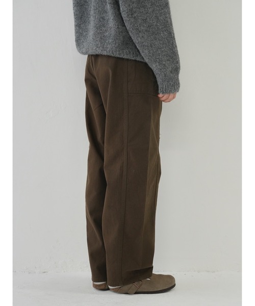 Bargiee（バージー）の「チノパンツ　コットン　サイドポケット　ユニセックス（チノパンツ・メンズ・カーキ/ブラウン/ネイビー・L/M/S）」の12枚目の写真