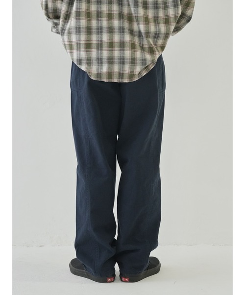 Bargiee（バージー）の「チノパンツ　コットン　サイドポケット　ユニセックス（チノパンツ・メンズ・カーキ/ブラウン/ネイビー・L/M/S）」の7枚目の写真