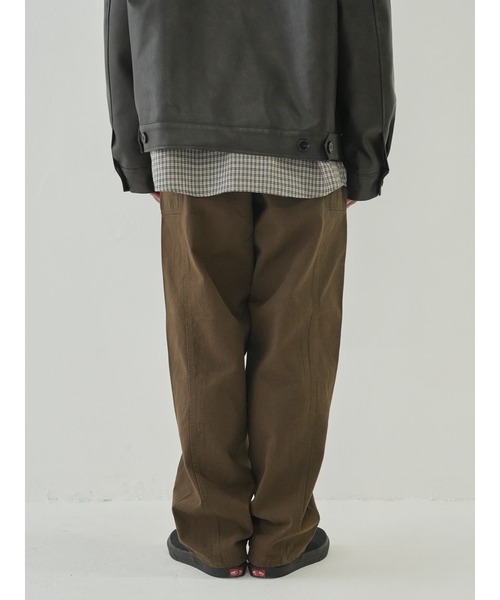 Bargiee（バージー）の「チノパンツ　コットン　サイドポケット　ユニセックス（チノパンツ・メンズ・カーキ/ブラウン/ネイビー・L/M/S）」の15枚目の写真