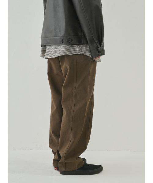Bargiee（バージー）の「チノパンツ　コットン　サイドポケット　ユニセックス（チノパンツ・メンズ・カーキ/ブラウン/ネイビー・L/M/S）」の16枚目の写真
