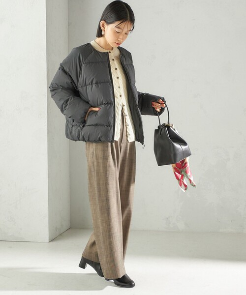 Pyrenex(ピレネックス)の「【SHIPS別注】PYRENEX:ARTNEY ショート(ダウンジャケット/コート・レディース・ネイビー/ブラック・38/36)」の21枚目の写真