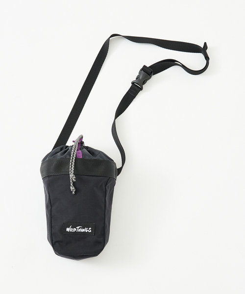 WILD THINGS（ワイルドシングス）の「【WILD THINGS/ワイルドシングス】DELFY CHALK BAG/WTチョークバッグ/ショルダー/ユニセックス【WEB限定】（ボディバッグ/ウエストポーチ・メンズ・ブラック・フリー）」の2枚目の写真