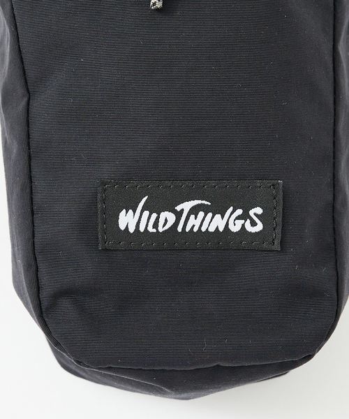 WILD THINGS（ワイルドシングス）の「【WILD THINGS/ワイルドシングス】DELFY CHALK BAG/WTチョークバッグ/ショルダー/ユニセックス【WEB限定】（ボディバッグ/ウエストポーチ・メンズ・ブラック・フリー）」の3枚目の写真