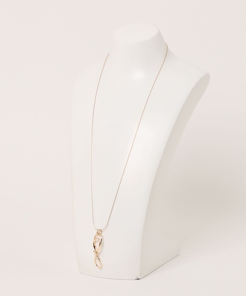 AMERICAN HOLIC（アメリカンホリック）の「エイト ノット ネックレス（ネックレス・レディース・ゴールド・FREE）」の2枚目の写真