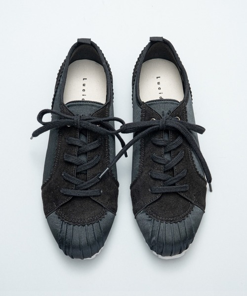 ルシーダ（Lucida）/【25秋冬新作】サテンリボンバレエスニーカー/maja Maia/サテンリボンバレエスニーカー（バレエシューズ）｜Lucida