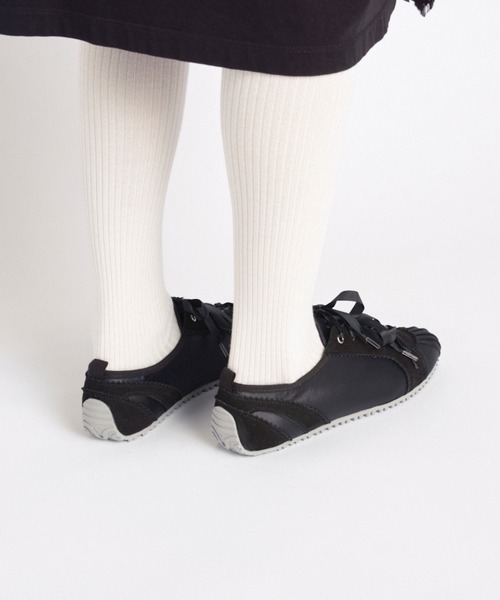 Maia/サテンリボンバレエスニーカー（バレエシューズ）｜Lucida