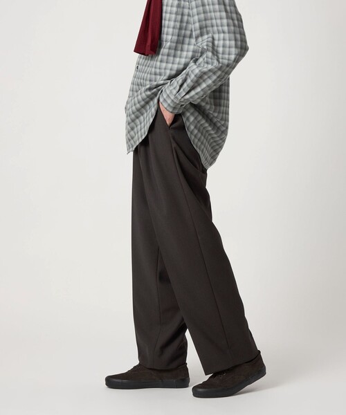 steven alan ヴィンテージツイル インツープリーツ ドレストラウザーズ Steven Alan＞ ヴィンテージツイル インツープリーツ ドレス