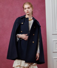 Ameri　NAPOLEON DETAIL FLARE COAT セール】NAPOLEON DETAIL FLARE COAT（その他アウター）｜Ameri