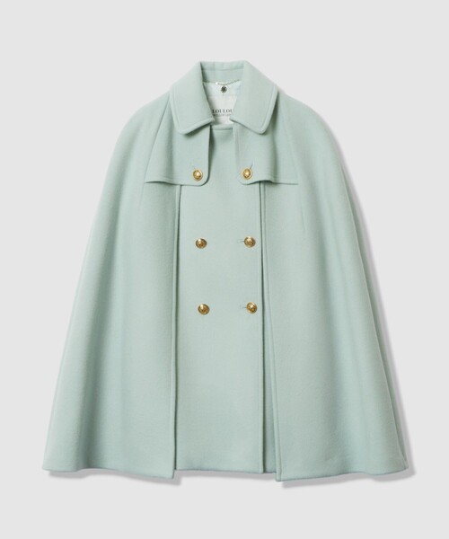LOULOU WILLOUGHBY】シャルムビーバーケープコート（チェスターコート