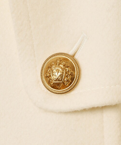 LOULOU WILLOUGHBY】シャルムビーバーケープコート（チェスターコート