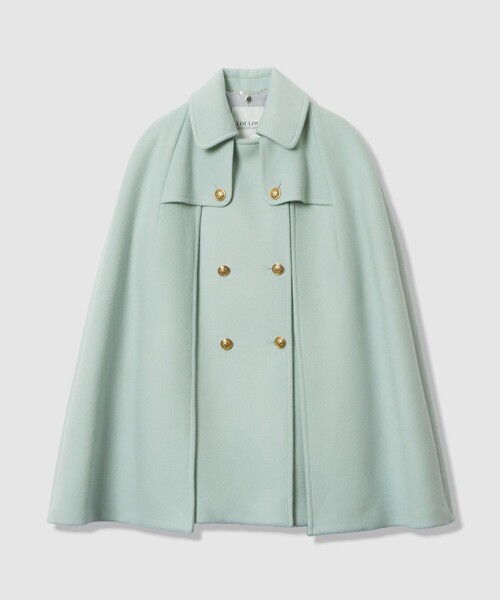 LOULOU WILLOUGHBY】シャルムビーバーケープコート（チェスターコート