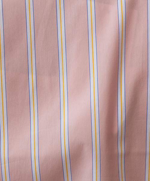 NARACAMICIE（ナラカミーチェ）の「【NARACAMICIE】ランダムストライプフロントフリル長袖シャツ（シャツ/ブラウス・レディース・ブルー/ピンク・S/M/L/XL）」の12枚目の写真