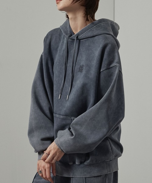 セール】【Alfred Alex】ヴィンテージ加工ケミカルウォッシュ ワン