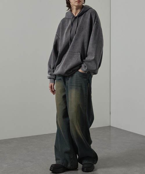 ALFEE セット セール】【Alfred Alex】ヴィンテージ加工ケミカルウォッシュ ワン