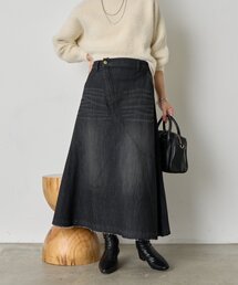 【美品】Jena ジェナ　エスパスメルヴェイユ　ロングスカート Fサイズ サテンロングスカート | Jena espace merveilleux(ジェナ