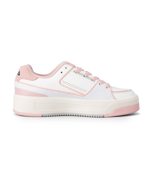 FILA(フィラ)の「FILA COURT FEATHERY V2(スニーカー・レディース・ホワイト×ピンク・24.0cm/25.0cm/23.0cm/22.0cm/26.0cm)」の5枚目の写真