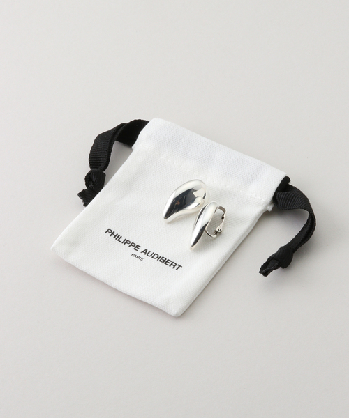 PHILIPPE AUDIBERT（フィリップ オーディベール）の「PHILIPPE AUDIBERT /フィリップ オーディベール　Gail イヤリング（イヤリング・レディース・シルバー・FREE）」の7枚目の写真