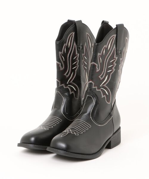 Ritzy(リッツィー)の「ウエスタンブーツ(ブーツ・レディース・ブラック/キャメル/モカ・23/23.5/24/24.5/25)」の2枚目の写真