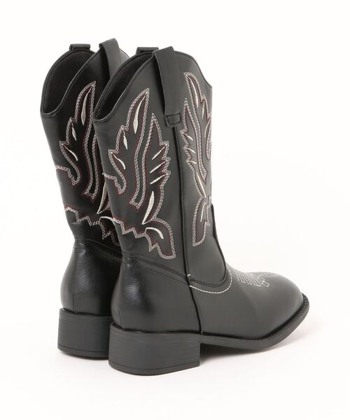 Ritzy(リッツィー)の「ウエスタンブーツ(ブーツ・レディース・ブラック/キャメル/モカ・23/23.5/24/24.5/25)」の7枚目の写真