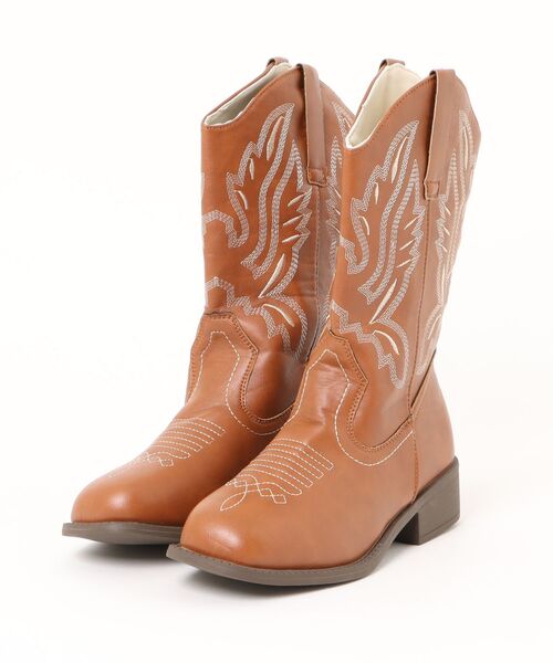 Ritzy(リッツィー)の「ウエスタンブーツ(ブーツ・レディース・ブラック/キャメル/モカ・23/23.5/24/24.5/25)」の4枚目の写真