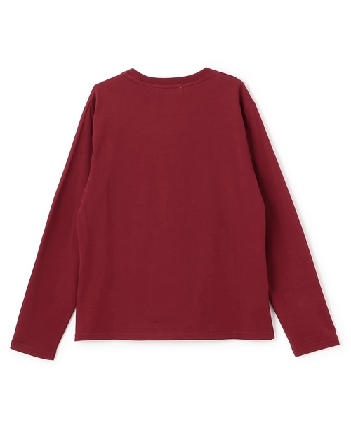 pom ponette junior（ポンポネットジュニア）の「【GOOD PRICE】エッフェルエンブレムロンT（Tシャツ/カットソー・キッズ・ブルーグレー/オフホワイト/エンジ/カラフル・M:150cm/LL(165cm)/S:140cm/L:160cm）」の6枚目の写真