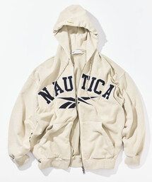 Reebok（リーボック）の「Reebok×NAUTICA/リーボック×ノーティカ 【Exclusive】アーチロゴ ピグメント ヘビーウェイト ジップアップ フーディー（パーカー）」