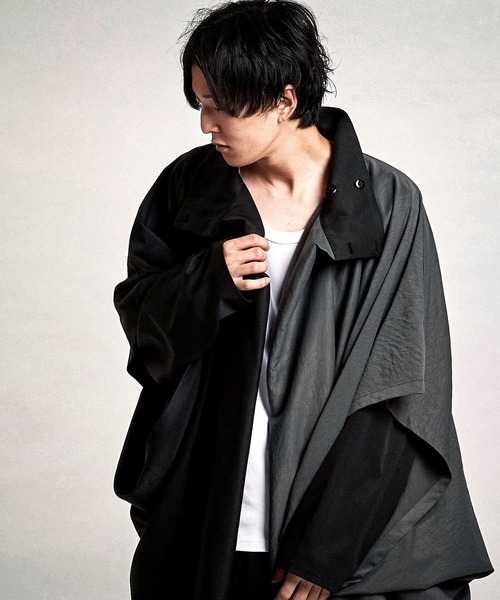 マルチWAYレイヤードコクーンコート（その他アウター）｜NO ID