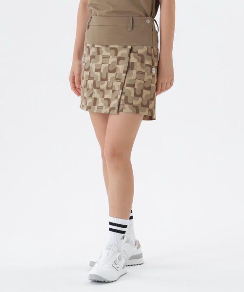 セール】【new balance golf】ロゴジオメトリック柄 ジャージー ラップ