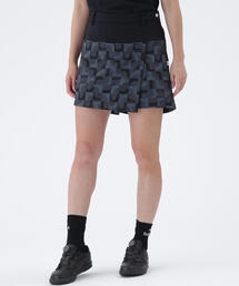 New Balance Golf（ニューバランスゴルフ）の「【new balance golf】ロゴジオメトリック柄 ジャージー ラップキュロット (WOMENS)（スカート）」