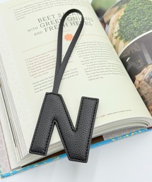 DRAW（ドロー）の「DRAW(ドロー) /ビーガンレザー イニシャルチャーム 【N】大文字タイプ（チャーム）」