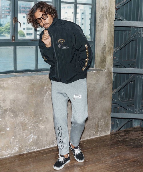 seventy seven（セブンティセブン）の「mj11125-nylon training jacket(25W) スタンドカラージャケット(7725W270)（その他アウター・メンズ・ブラック×ゴールド/ブラック×ホワイト・XL/L/M/S）」の18枚目の写真