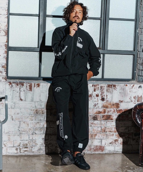 seventy seven（セブンティセブン）の「mj11125-nylon training jacket(25W) スタンドカラージャケット(7725W270)（その他アウター・メンズ・ブラック×ゴールド/ブラック×ホワイト・XL/L/M/S）」の12枚目の写真