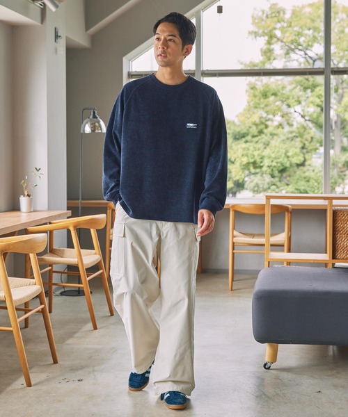 THE CRAFT CREW PRODUCTS(ザクラフトクループロダクツ)の「マルチファンクショナル ドローコード ストレッチワイドストレートカーゴパンツ / クイックドライ・イージーケア【THE C RAFT CREW PRODUCTS】(カーゴパンツ・メンズ・ベージュ/アイボリー/カーキ/ブラック・L/M/S)」の21枚目の写真
