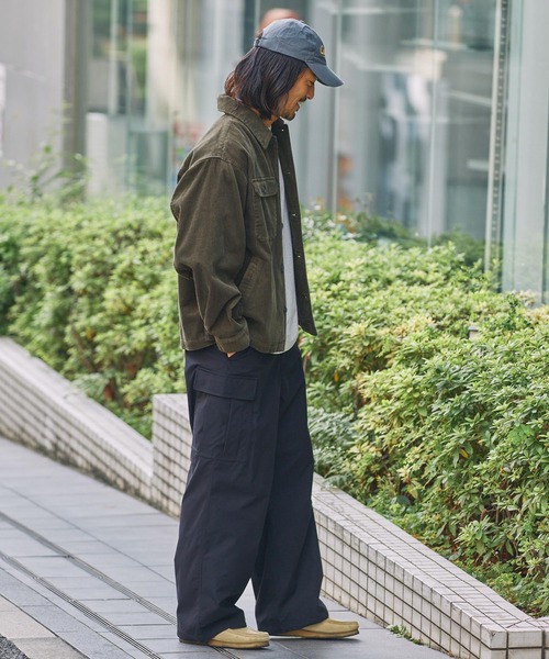 THE CRAFT CREW PRODUCTS（ザクラフトクループロダクツ）の「マルチファンクショナル ドローコード ストレッチワイドストレートカーゴパンツ / クイックドライ・イージーケア【THE C RAFT CREW PRODUCTS】（カーゴパンツ・メンズ・ベージュ/アイボリー/カーキ/ブラック・L/M/S）」の10枚目の写真